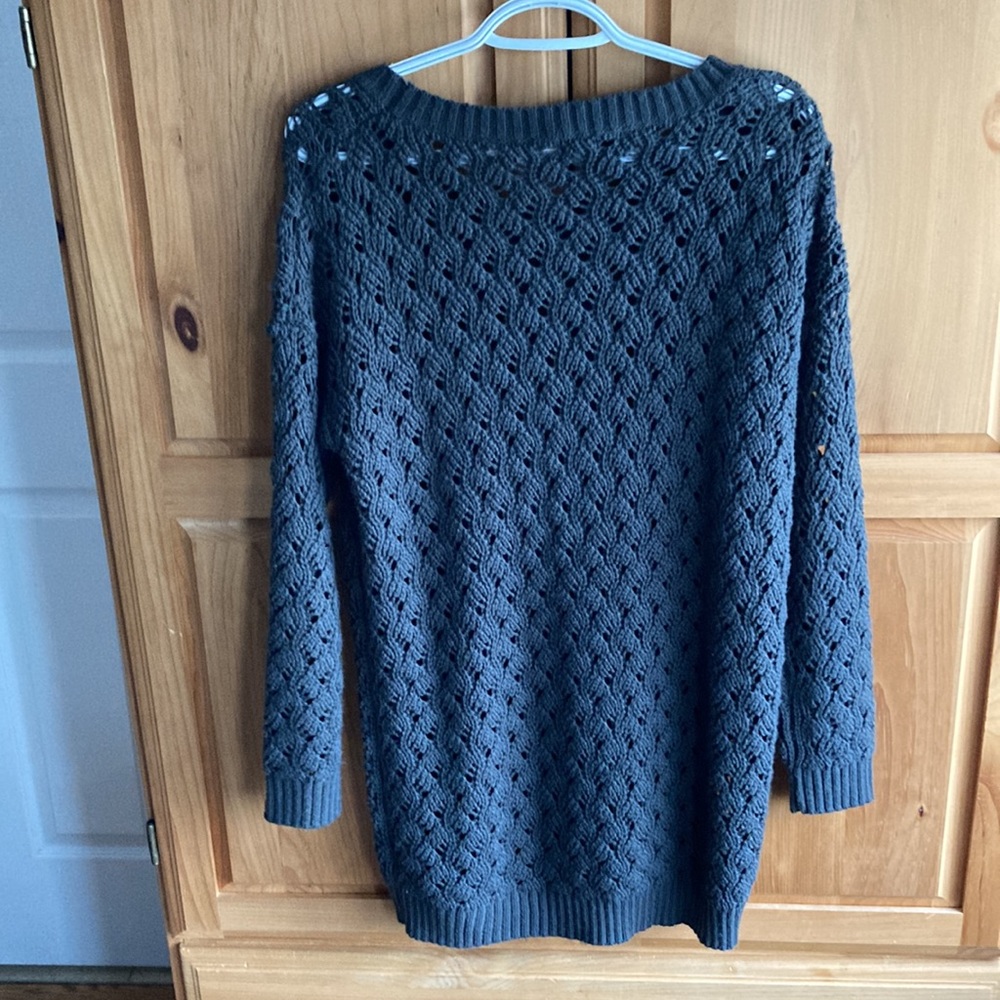 Grey Knit Sweater - Picture 2 of 4